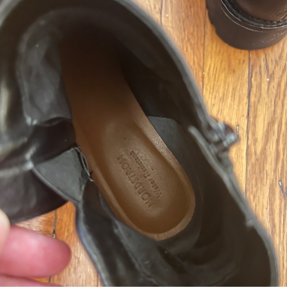 Nordstrom Black Leather Chelsea Boots - Picture 5 of 9